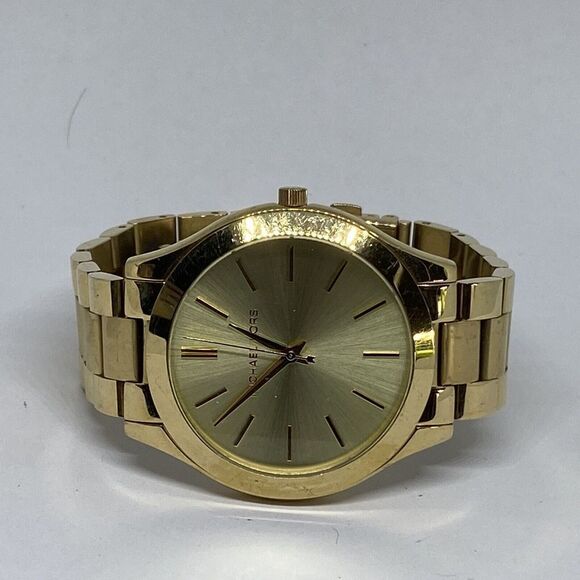 Michael Kors Runway MK3179 Womens Stainless Steel Analog Dial Quartz Watch UC763 - Picture 7 of 12